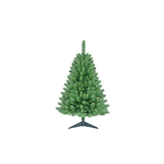 Frosty Glow 3ft Pre-Lit Tabletop Christmas Trees - Battery Operated