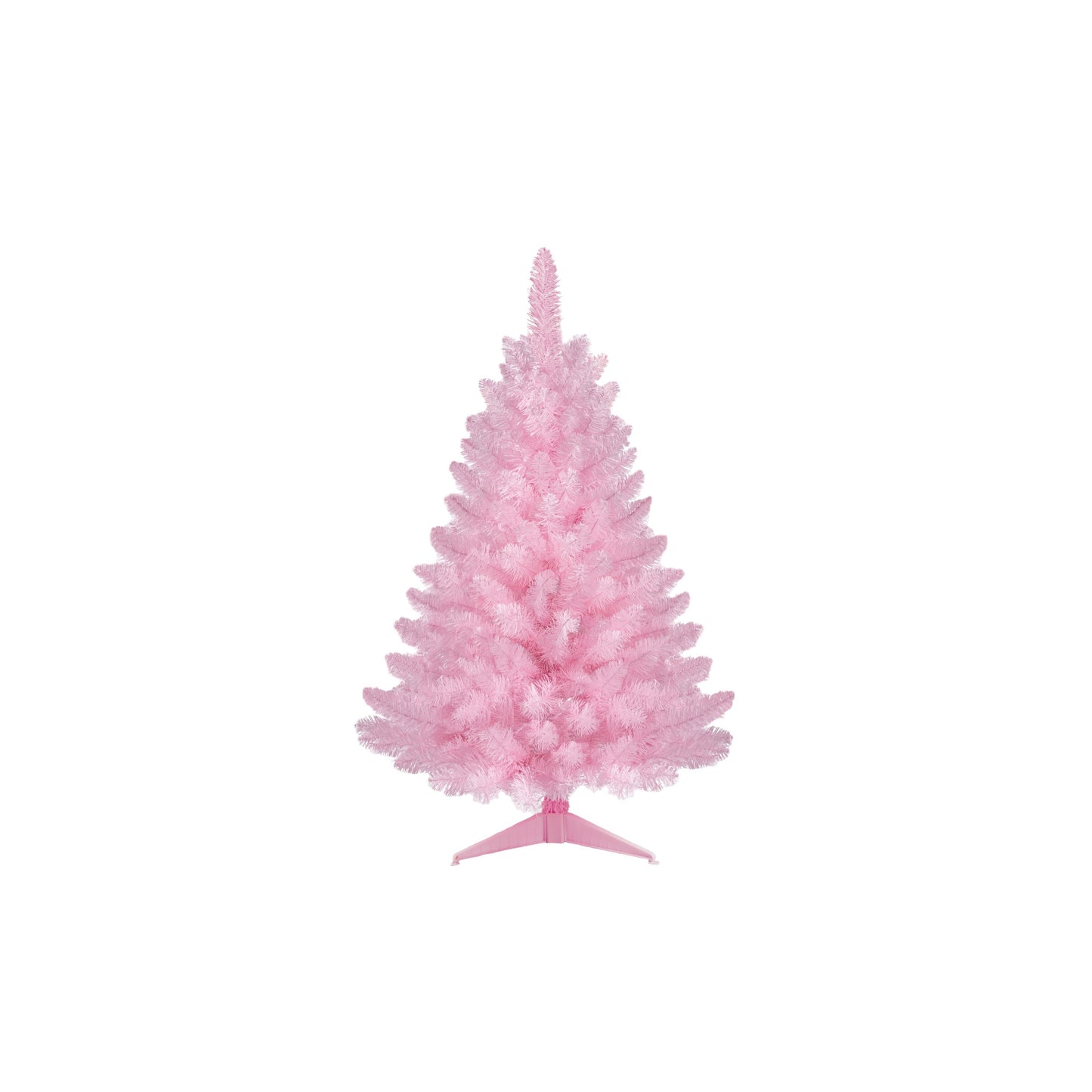 Frosty Glow 3ft Pre-Lit Tabletop Christmas Trees - Battery Operated