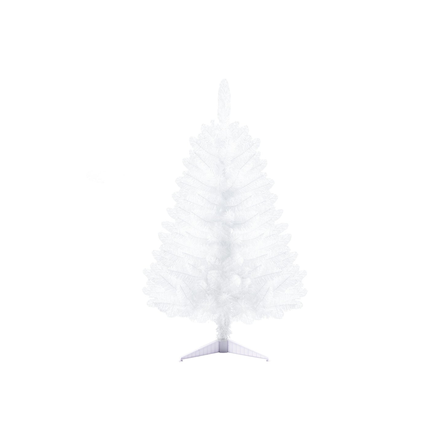 Frosty Glow 3ft Pre-Lit Tabletop Christmas Trees - Battery Operated